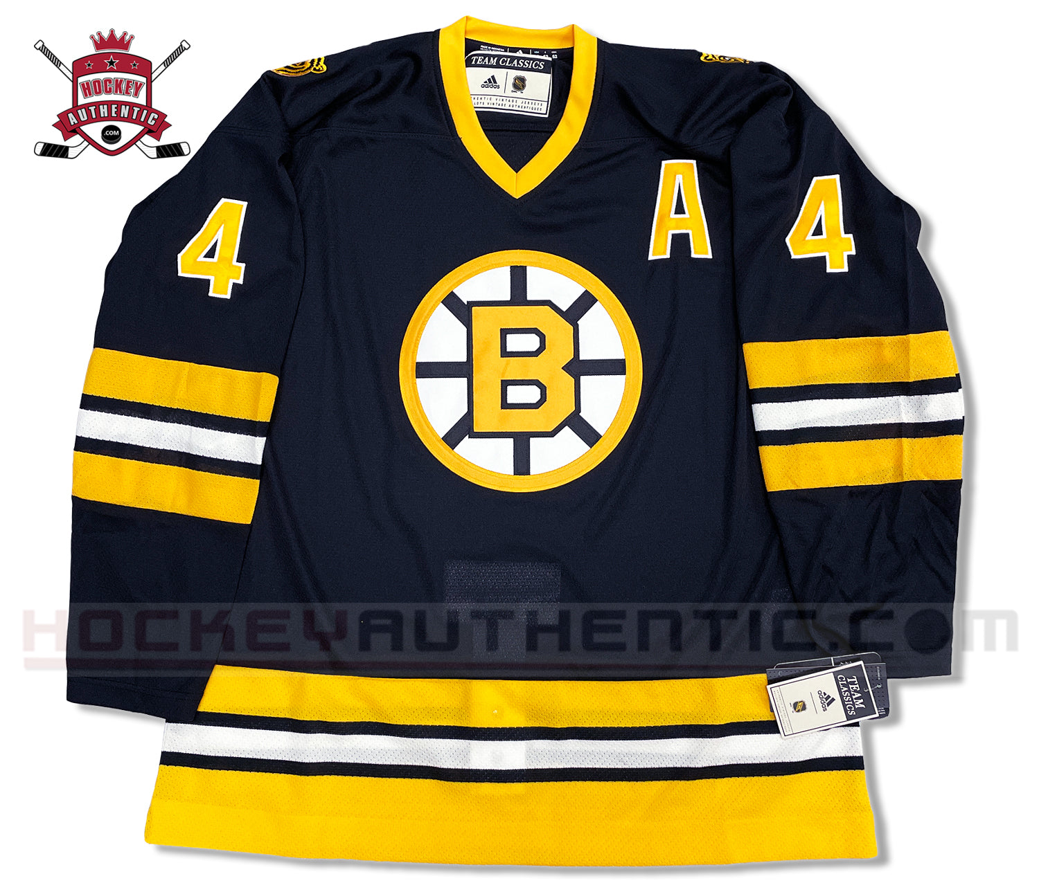 Adidas Heroes Of Hockey Bobby Orr 1975-76 Boston Bruins Throwback Authentic  Pro