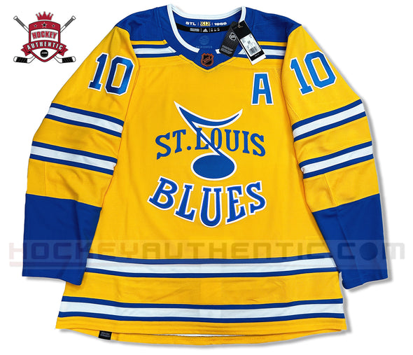 Customizable St Louis Blues Adidas Primegreen Authentic NHL Hockey Jersey - Home / XXL/56