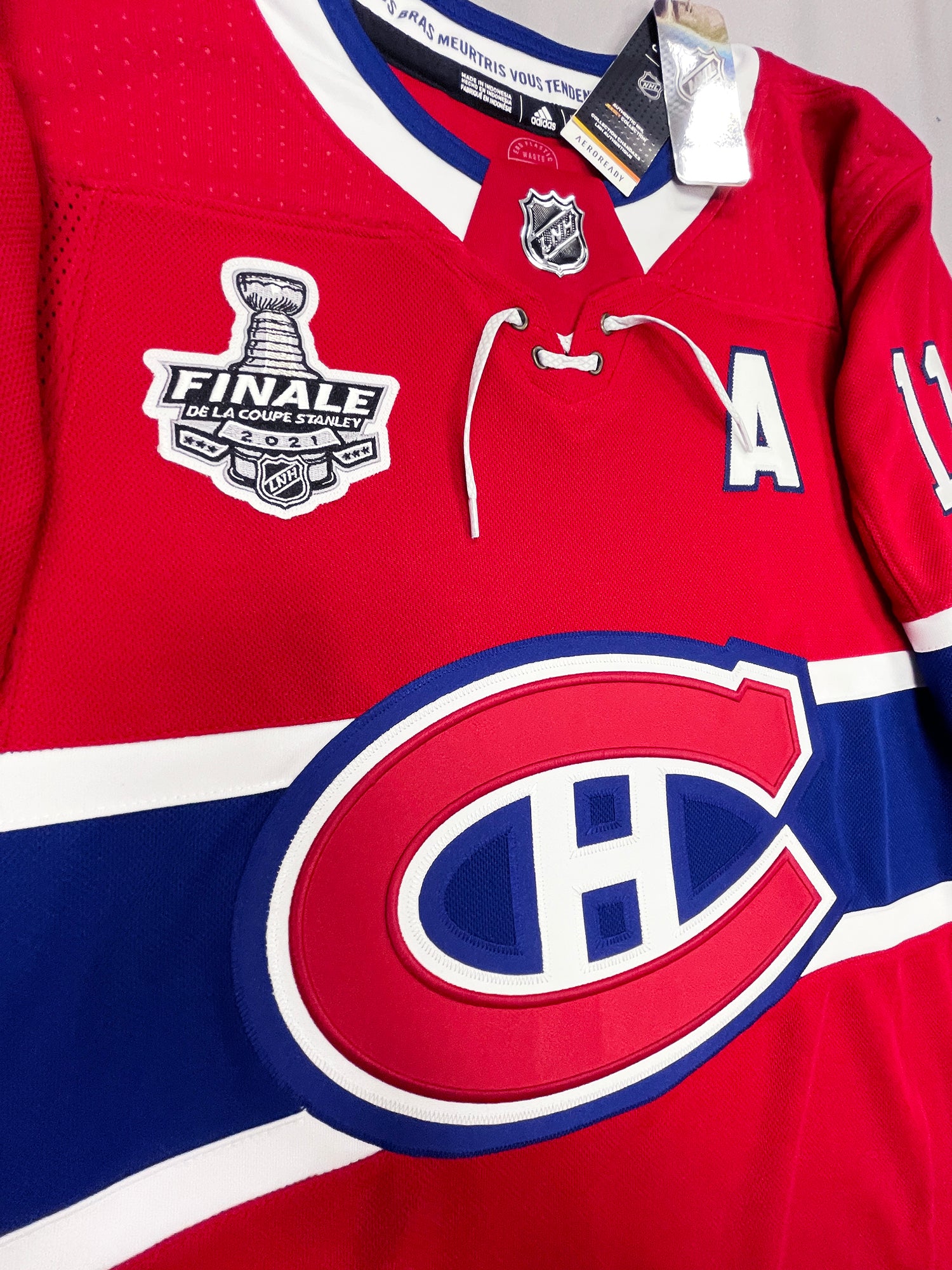 ANY NAME AND NUMBER 2021 STANLEY CUP FINAL MONTREAL CANADIENS