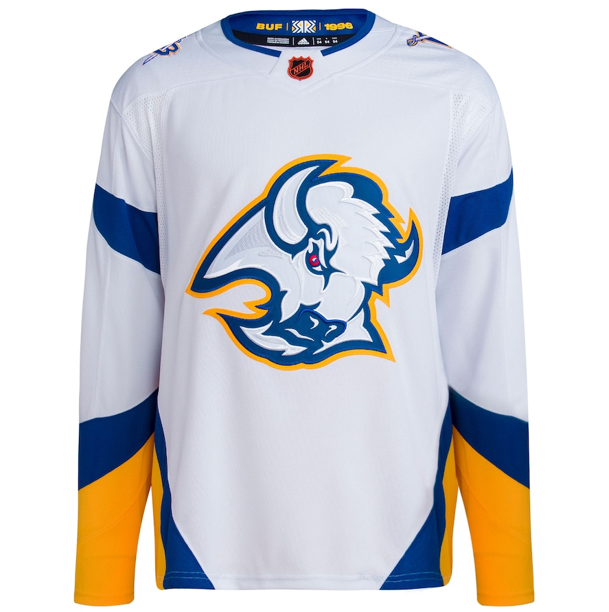 ANY NAME AND NUMBER BUFFALO SABRES 50TH ANNIVERSARY AUTHENTIC