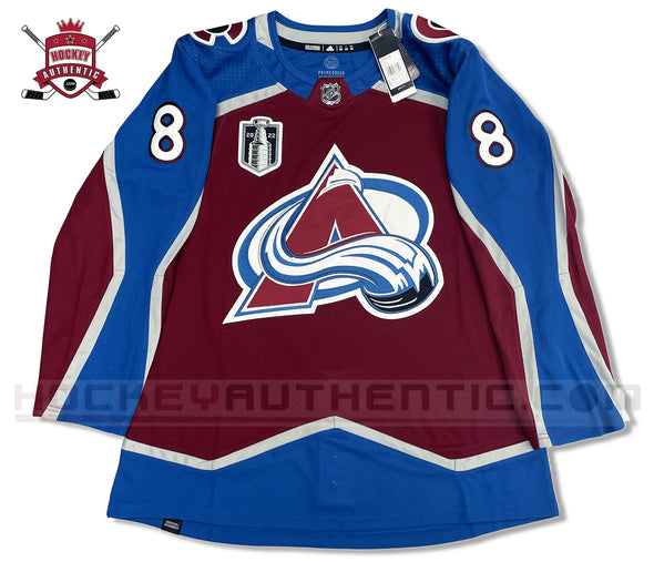 2022 Colorado Avalanche Team Signed Adidas Jersey Stanley Cup