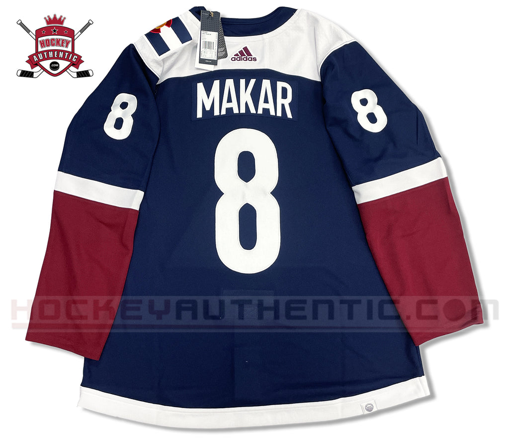 CALE MAKAR 2022 ALL STAR GAME BLUE AUTHENTIC ADIDAS JERSEY COLORADO  AVALANCHE