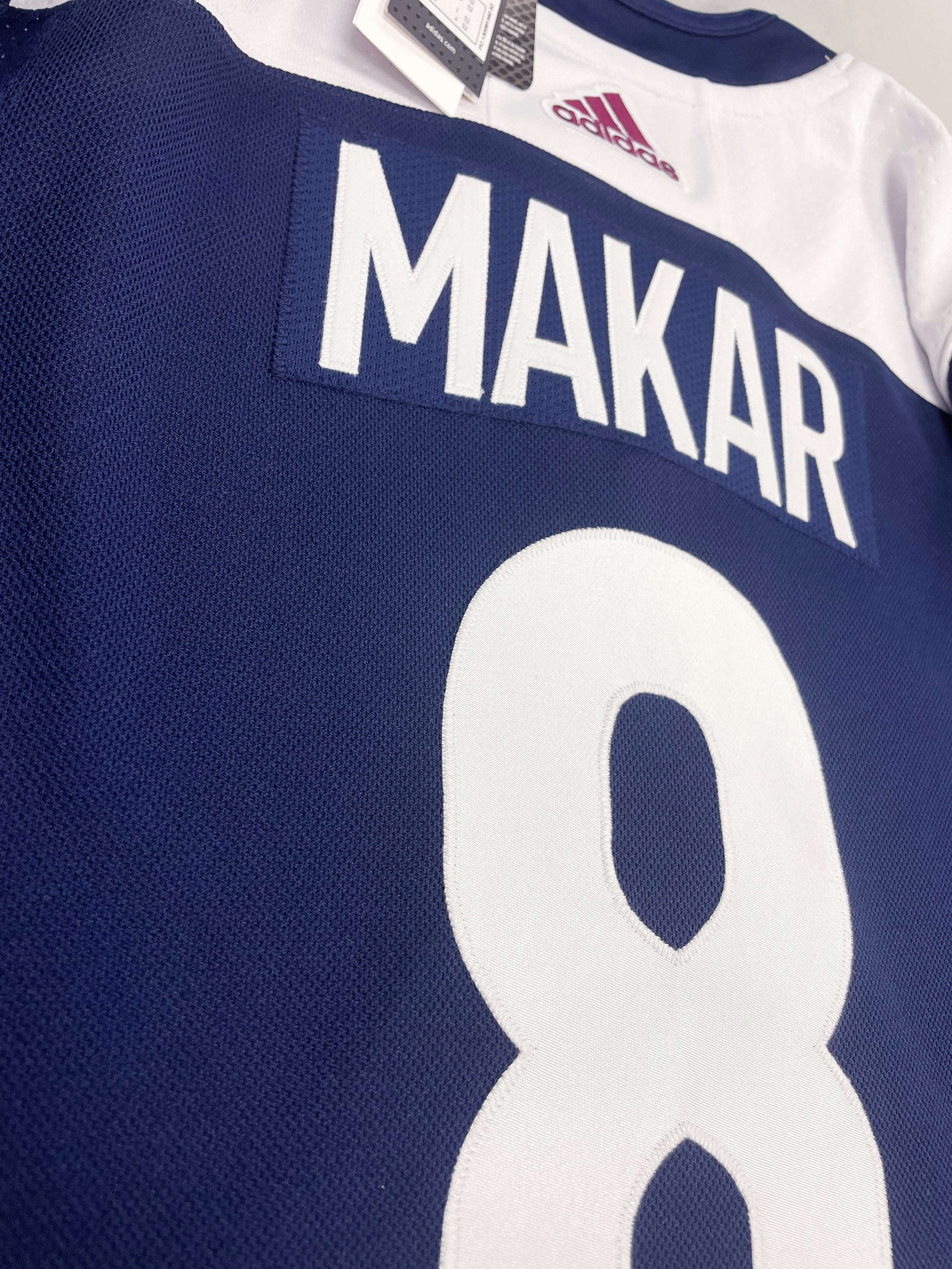 ANY NAME AND NUMBER COLORADO AVALANCHE THIRD ADIDAS PRIMEGREEN NHL JER