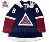 ANY NAME AND NUMBER COLORADO AVALANCHE THIRD AUTHENTIC ADIDAS NHL JERSEY (CUSTOMIZED PRIMEGREEN MODEL)