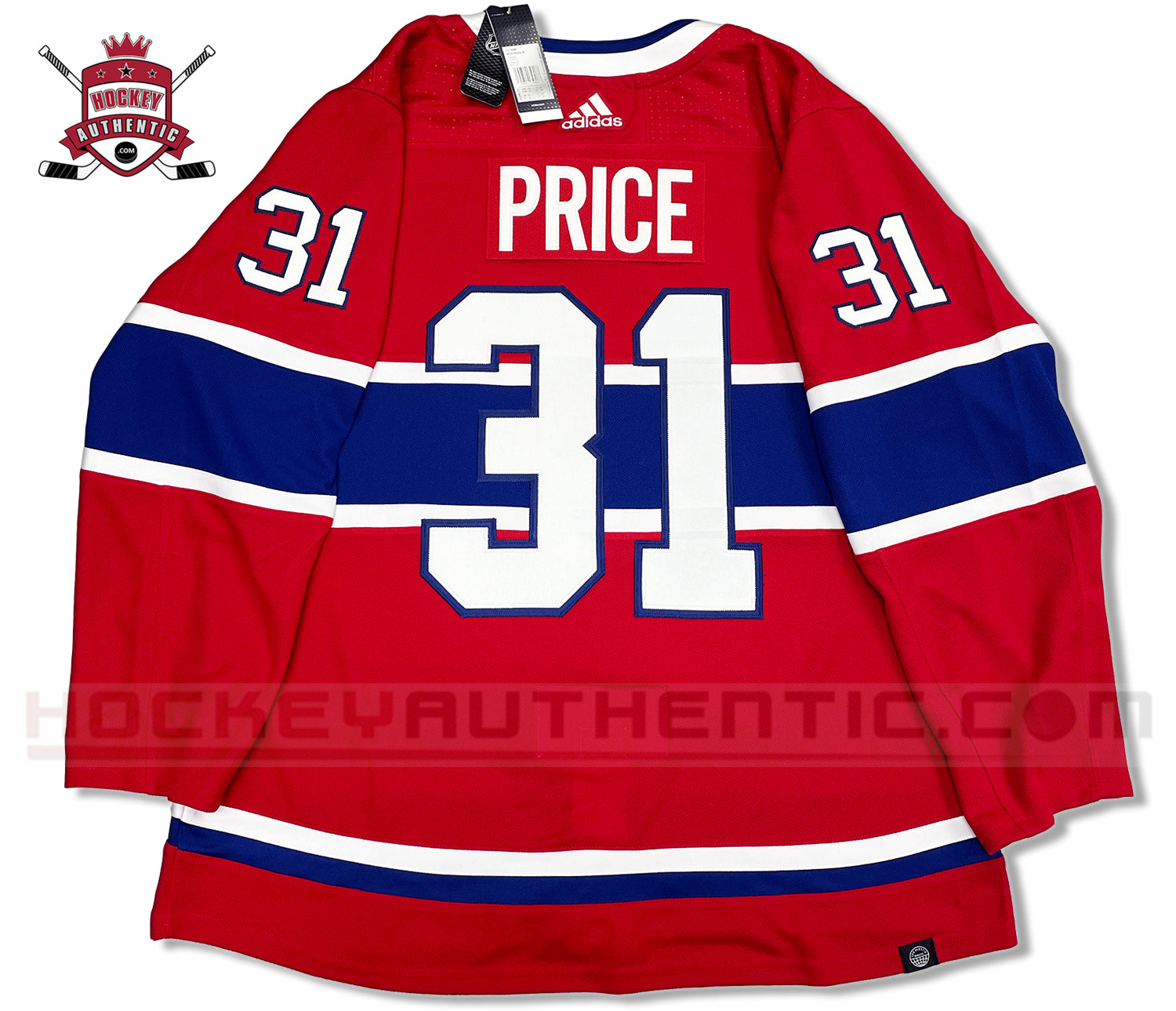 NHL Canadiens 31 Carey Price 2021 Blue Stanley Cup Final Adidas Men Jersey