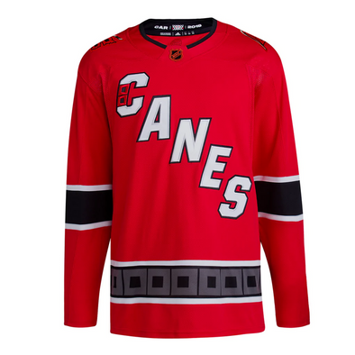 (READ) Starter Authentic Carolina Hurricanes NHL Hockey Jersey Vintage Red  48