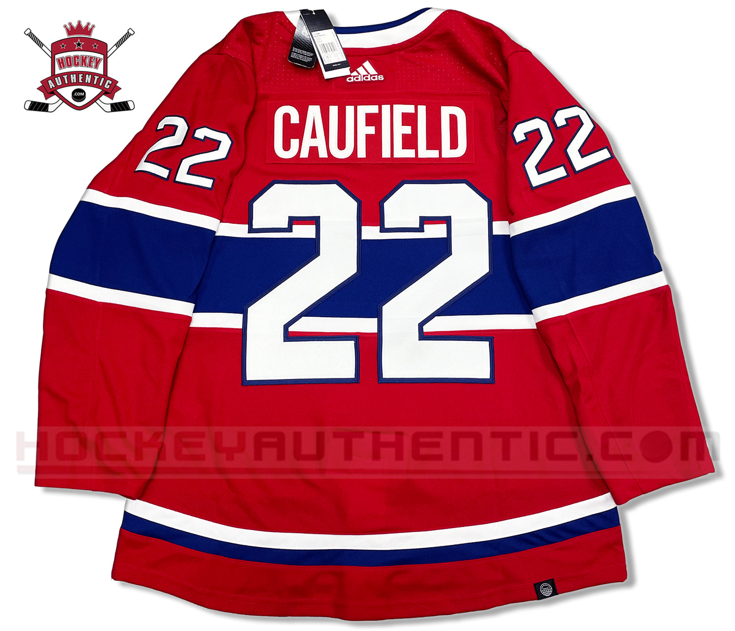 Montreal Canadiens Adidas Adizero Primegreen Authentic Red Home Jersey / Large (52)