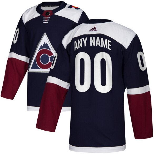 Colorado Avalanche Adidas Authentic Third Alternate NHL Hockey Jersey