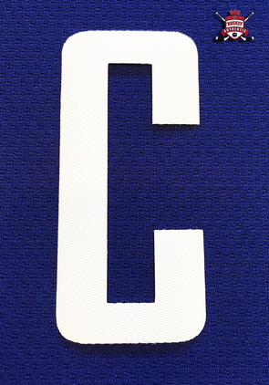 CAPTAIN "C" OFFICIAL PATCH FOR VANCOUVER CANUCKS HOME OR 3RD 2007-PRESENT JERSEY - Hockey Authentic