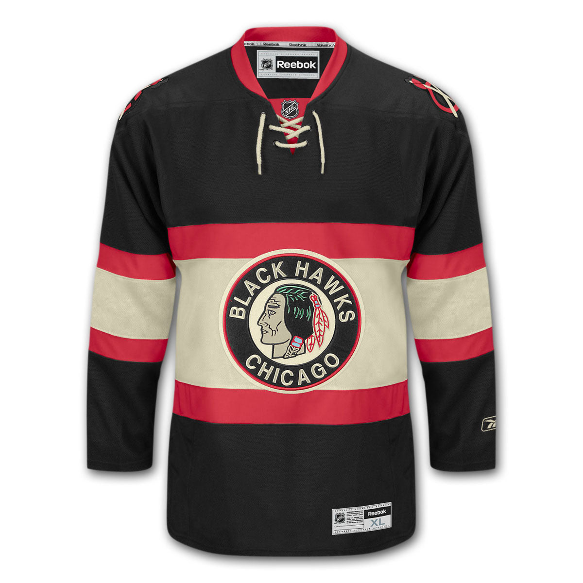 Women's Chicago Blackhawks Premier Stitched Jersey NHL Reebok Small / Red