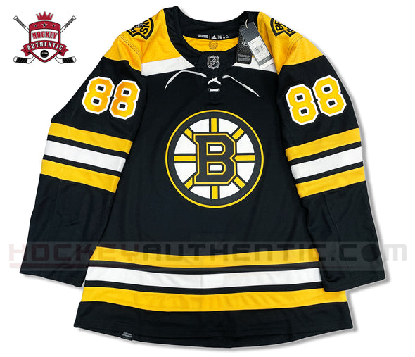 Men's Adidas Bruins Personalized Authentic White Road NHL Jersey