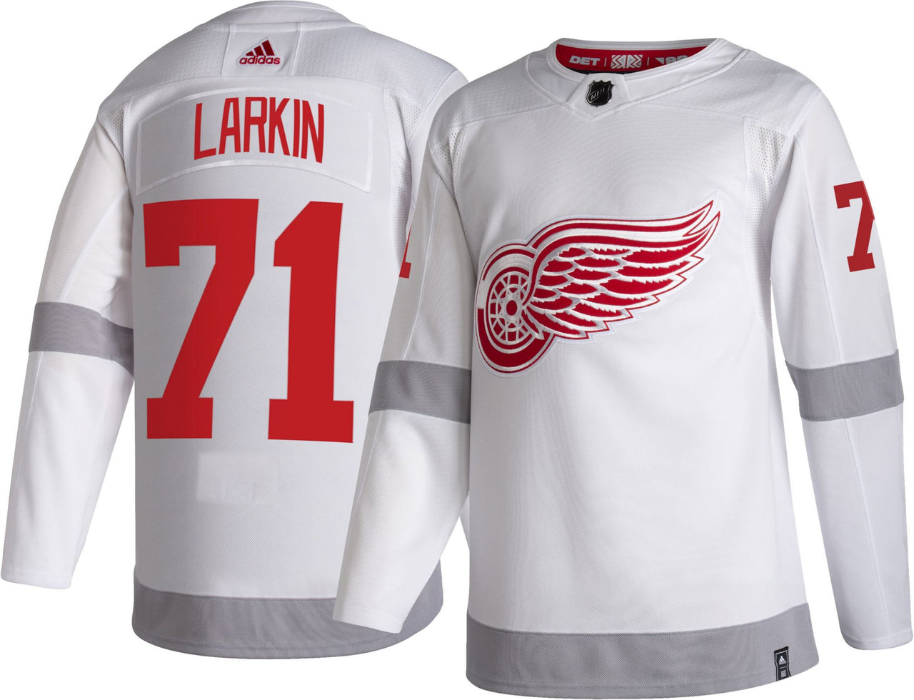 ANY NAME AND NUMBER DETROIT RED WINGS REVERSE RETRO ADIDAS NHL JERSEY (HAND STITCHED ON-ICE NAME/NUMBER/CUSTOMIZATION)