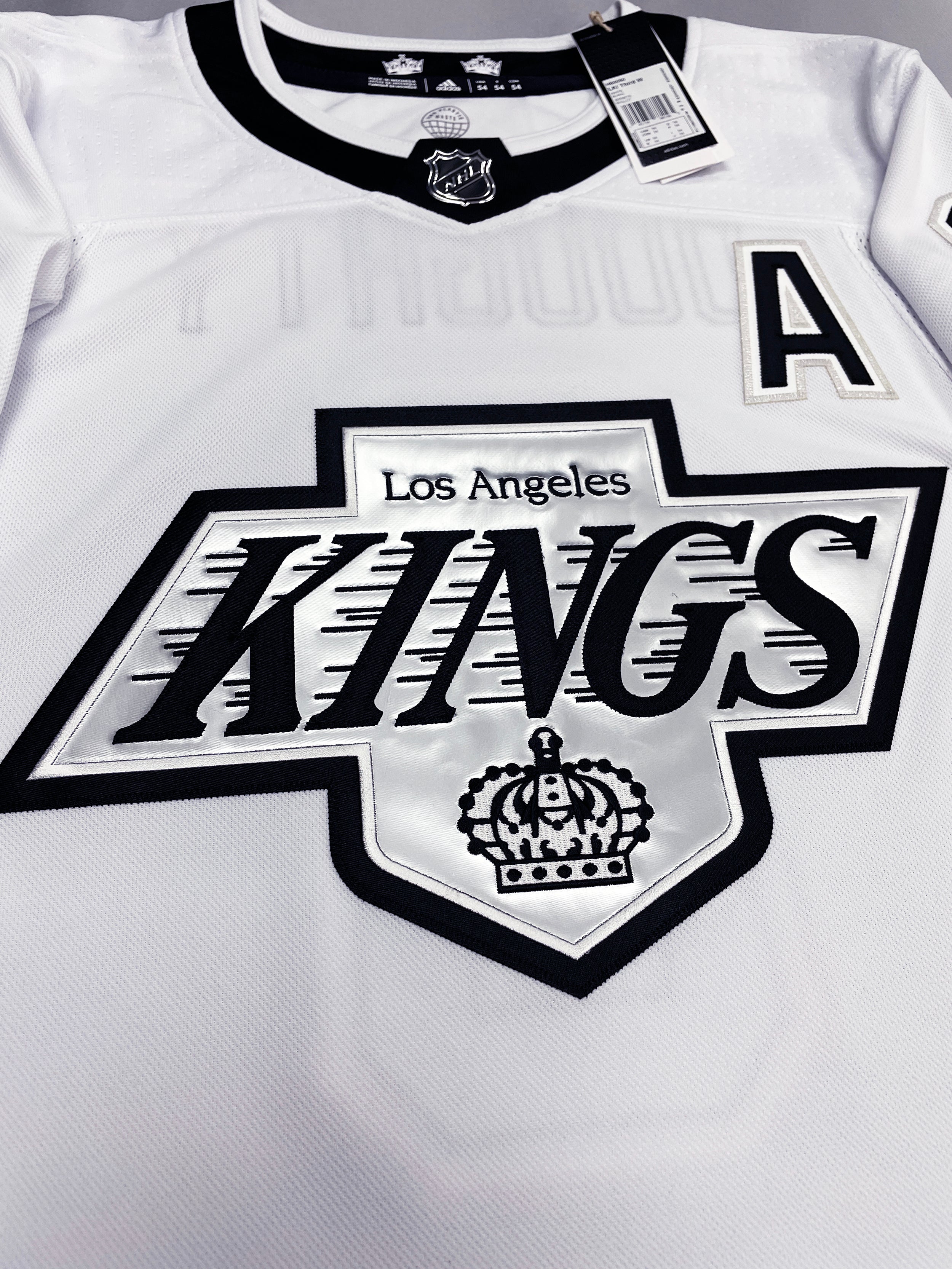 ANY NAME AND NUMBER LOS ANGELES KINGS THIRD AUTHENTIC ADIDAS NHL JERSE