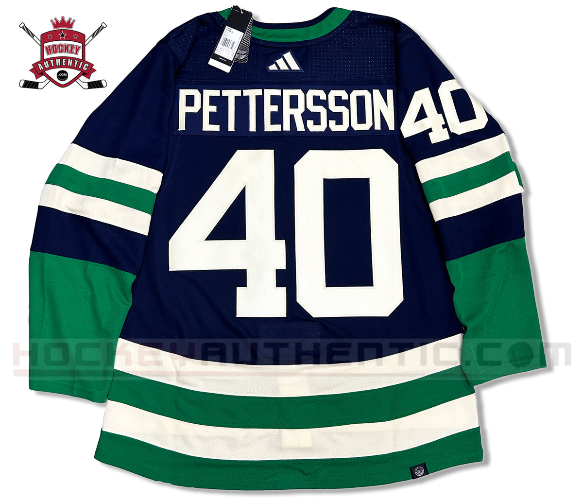 Vancouver Canucks adidas 2020/21 Reverse Retro Authentic Jersey - Green