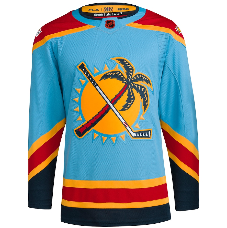 NHL Florida Panthers Shoulder Patch Navy T-Shirt
