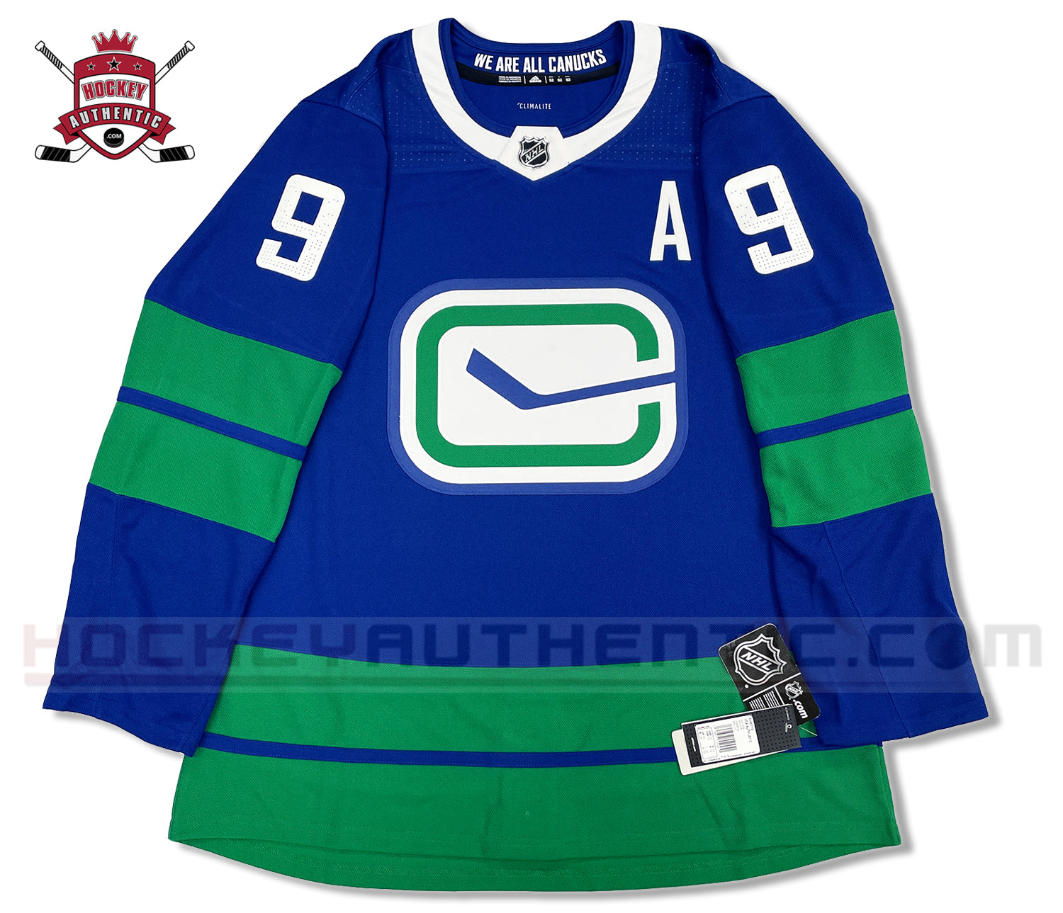 Adidas NHL Vancouver Canucks Home Authentic Pro Jersey - NHL from