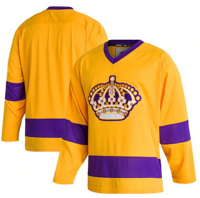 ANY NAME AND NUMBER LOS ANGELES KINGS ADIDAS TEAM CLASSICS NHL JERSEY (CUSTOMIZED MODEL)