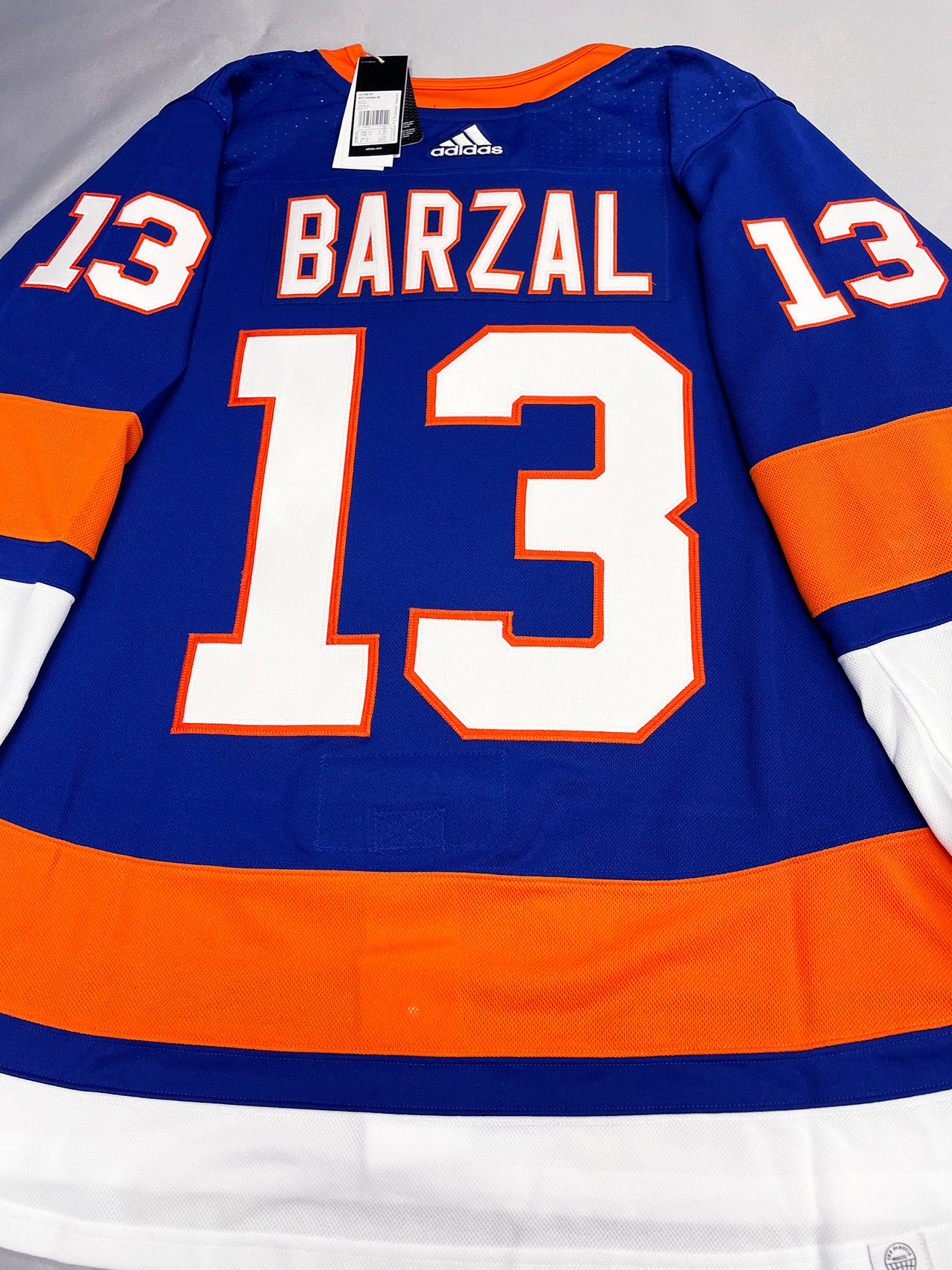 ANY NAME AND NUMBER NEW YORK ISLANDERS HOME AUTHENTIC ADIDAS NHL JERSEY (CUSTOMIZED PRIMEGREEN MODEL)