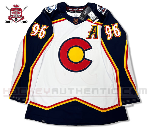 ANY NAME AND NUMBER COLORADO AVALANCHE REVERSE RETRO AUTHENTIC ADIDAS NHL JERSEY (CUSTOMIZED PRIMEGREEN MODEL)