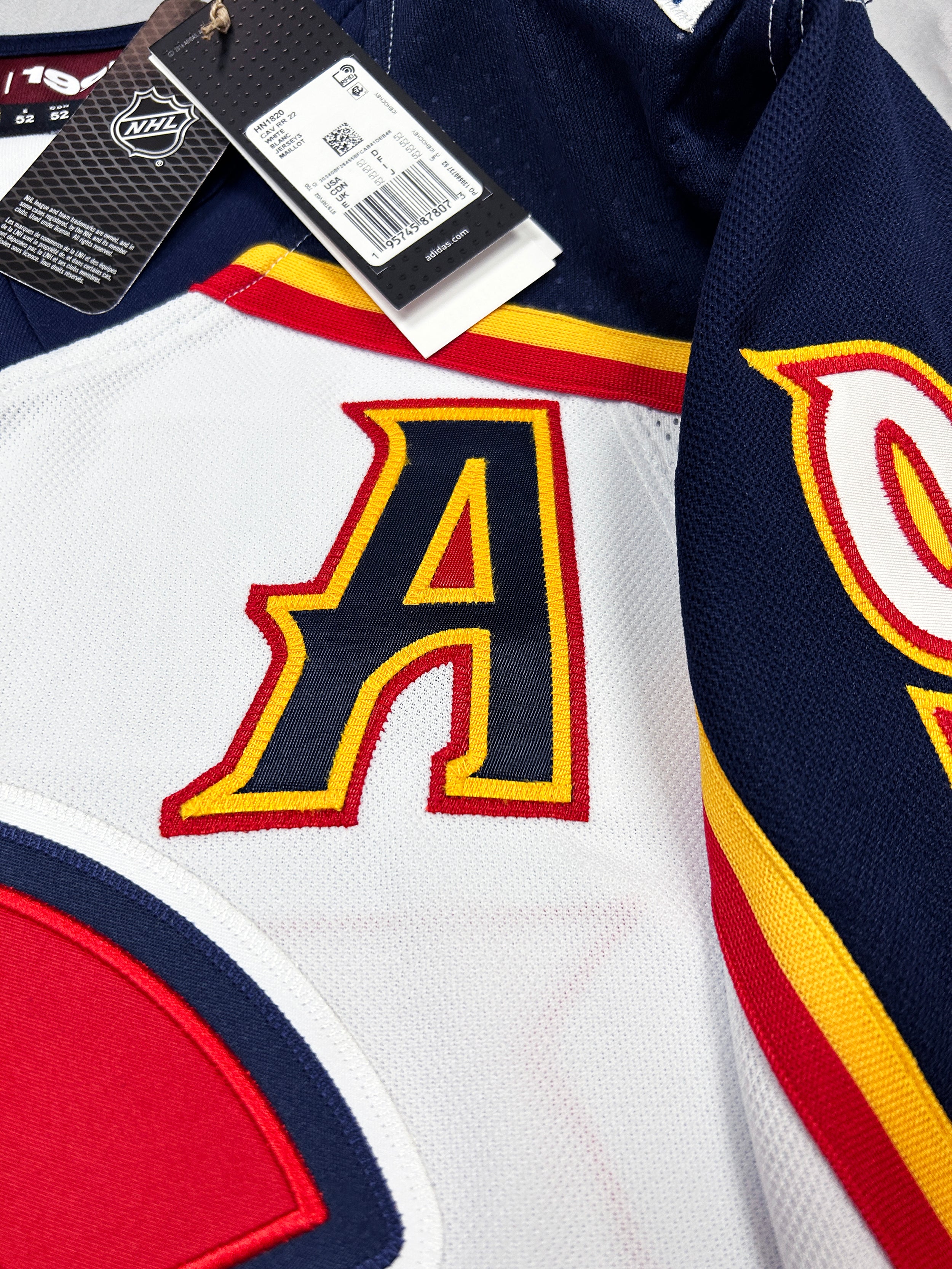 2022 Avalanche Reverse Retro Adidas Authentic Player Jerseys