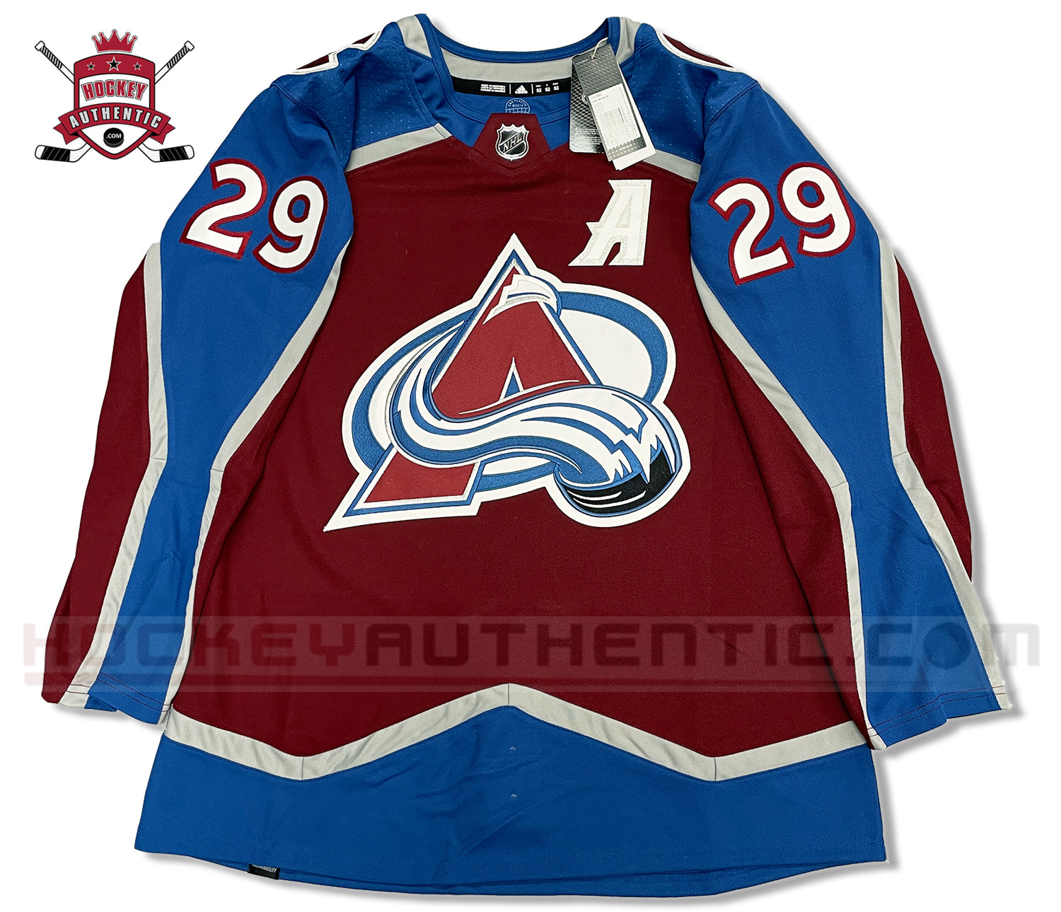 Nathan MacKinnon Colorado Avalanche Adidas Primegreen Authentic NHL Hockey Jersey - Third Alternate / S/46