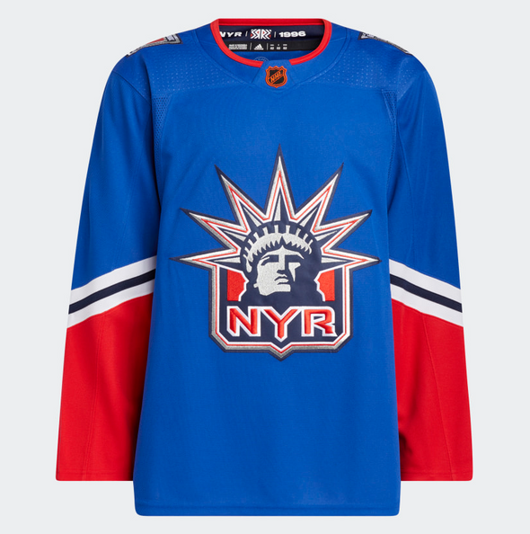 New York Rangers Reverse Retro Jersey Available No