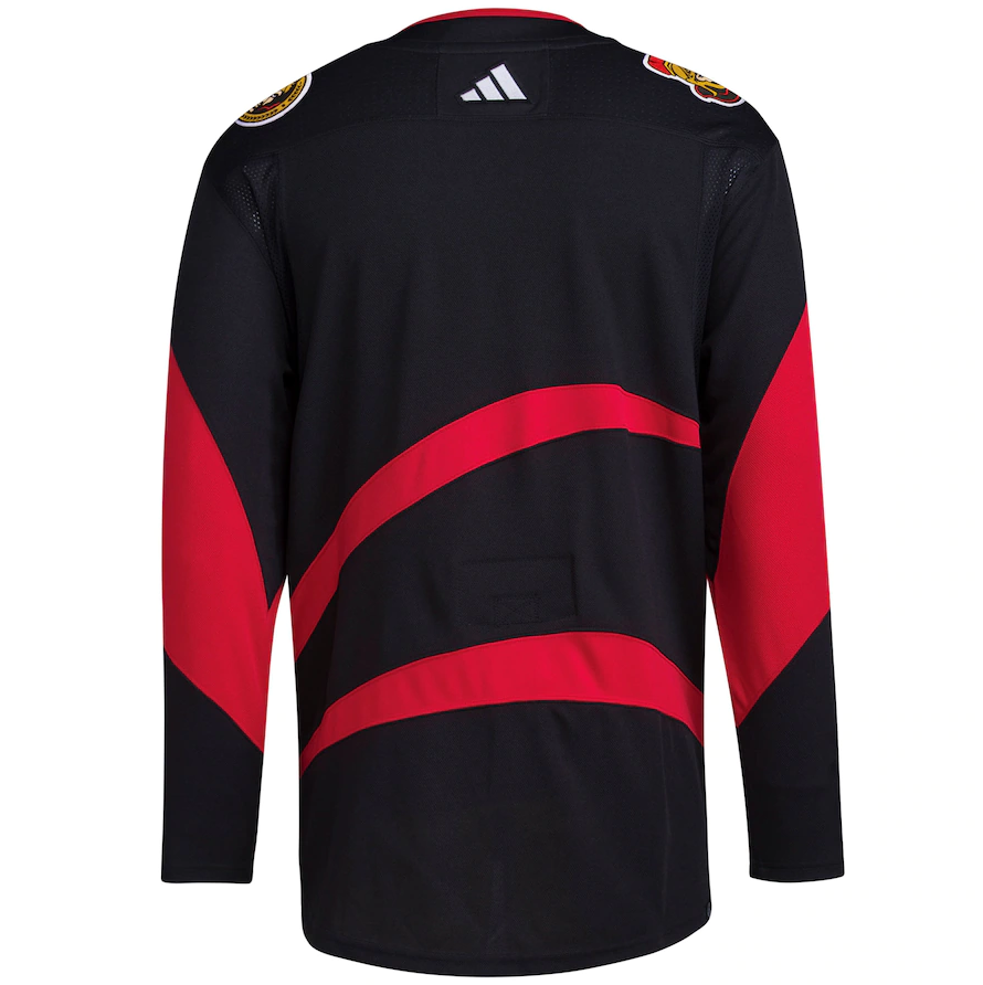 ANY NAME AND NUMBER OTTAWA SENATORS REVERSE RETRO AUTHENTIC ADIDAS NHL JERSEY (CUSTOMIZED PRIMEGREEN MODEL)