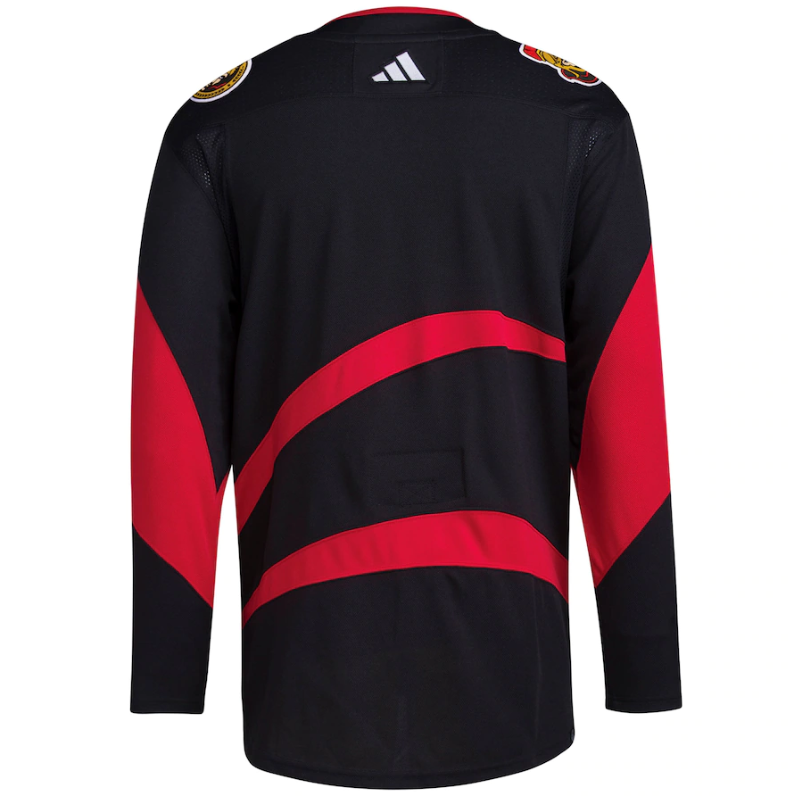 Ottawa Senators Adidas Primegreen Authentic Home NHL Hockey Jersey-46 - S