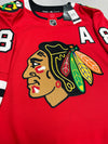 ANY NAME AND NUMBER CHICAGO BLACKHAWKS HOME OR AWAY AUTHENTIC ADIDAS NHL JERSEY (CUSTOMIZED PRIMEGREEN MODEL)