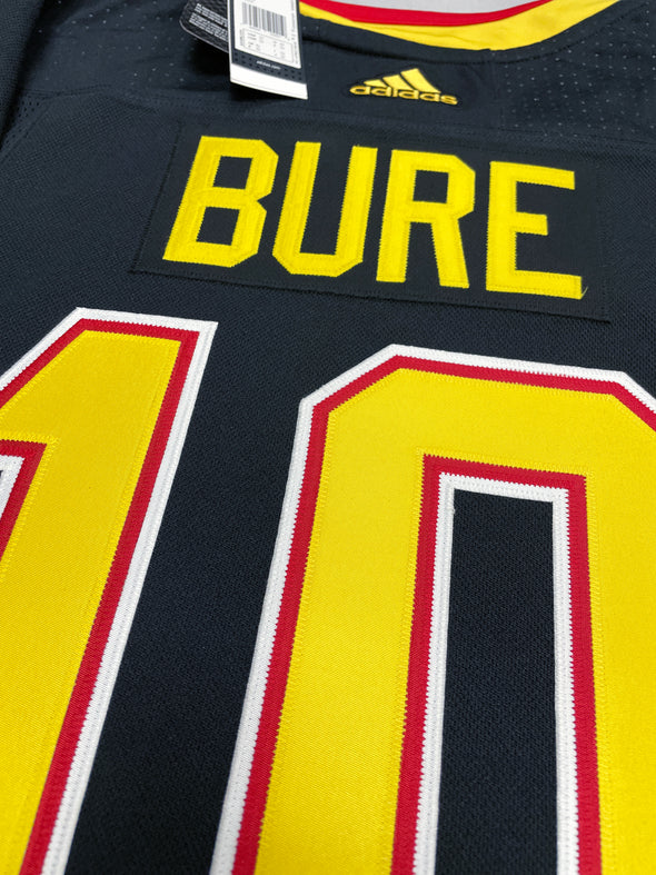 PAVEL BURE VANCOUVER CANUCKS RETRO BLACK SKATE AUTHENTIC ADIDAS NHL JERSEY (PRIMEGREEN MODEL)