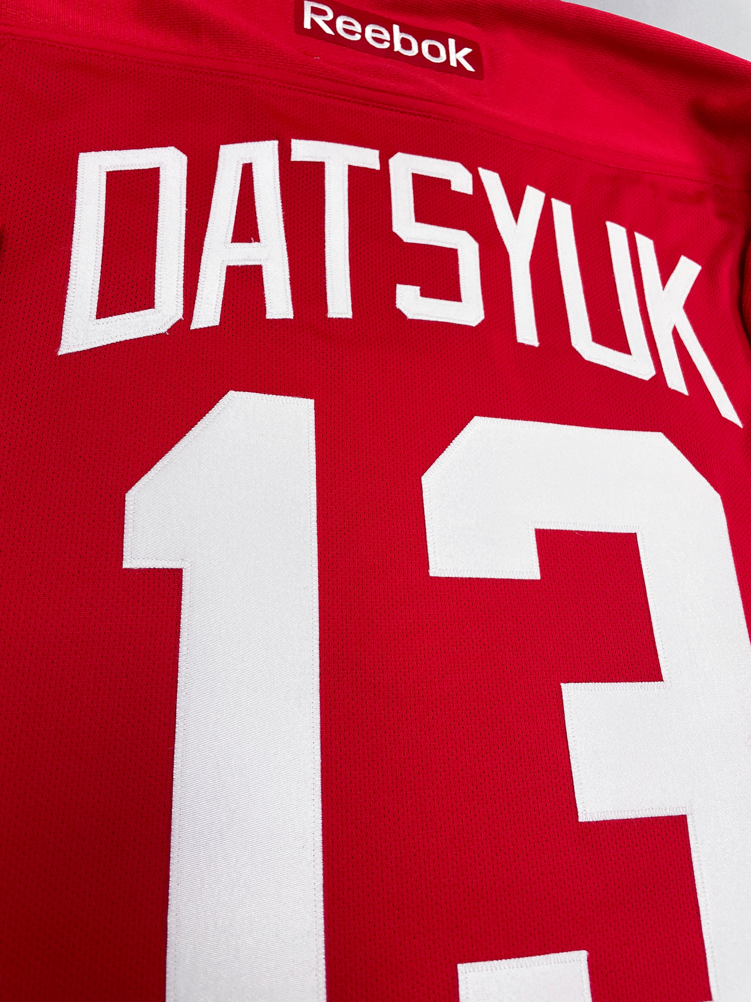 NHL Pavel Datsyuk Detroit Red Wings Premier Reebok Jersey - Black Ice