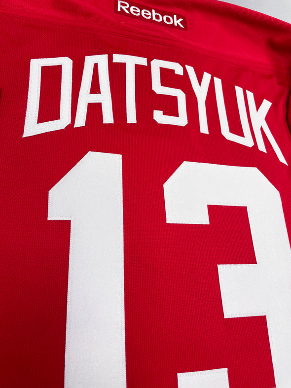 PAVEL DATSYUK DETROIT RED WINGS HOME PREMIER REEBOK NHL JERSEY