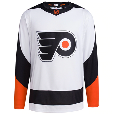 ANY NAME AND NUMBER PHILADELPHIA FLYERS REVERSE RETRO AUTHENTIC ADIDAS NHL JERSEY (CUSTOMIZED PRIMEGREEN MODEL)