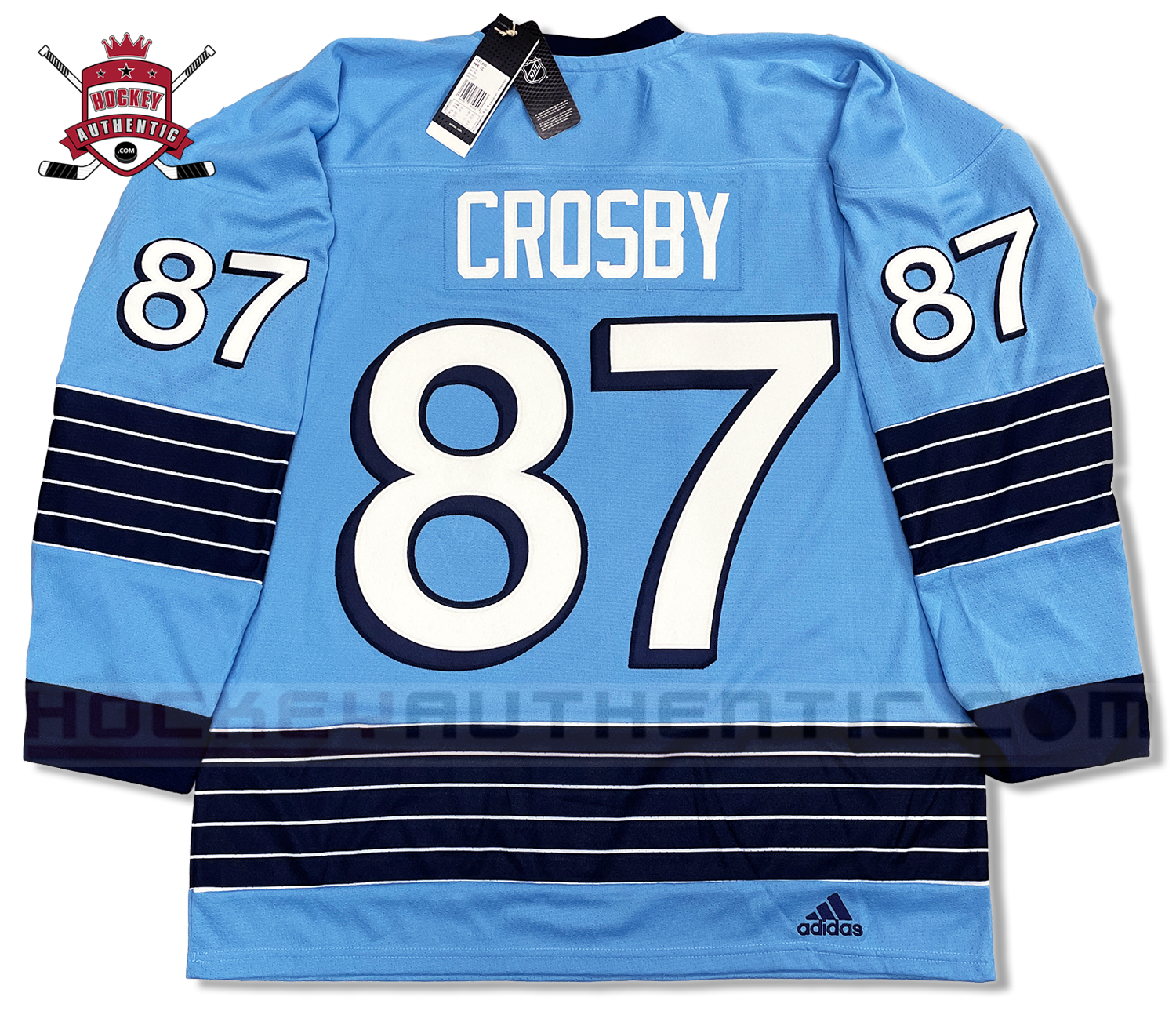 Sidney Crosby Pittsburgh Penguins adidas Away Primegreen Authentic