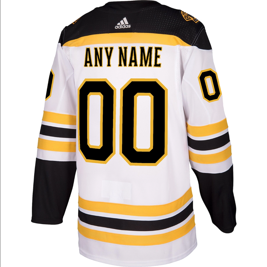 ANY NAME AND NUMBER BOSTON BRUINS HOME OR AWAY AUTHENTIC ADIDAS NHL JERSEY (CUSTOMIZED PRIMEGREEN MODEL)