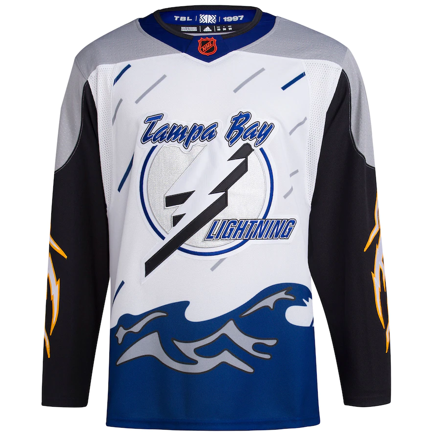 CAPTAIN 'C' OFFICIAL PATCH FOR TAMPA BAY LIGHTNING REVERSE RETRO 2