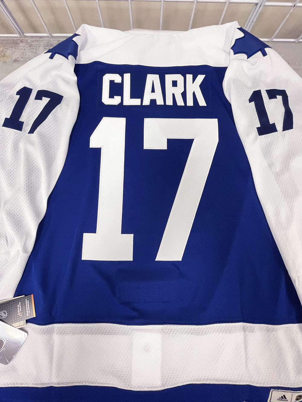 WENDEL CLARK TORONTO MAPLE LEAFS ADIDAS TEAM CLASSICS 1992 NHL JERSEY