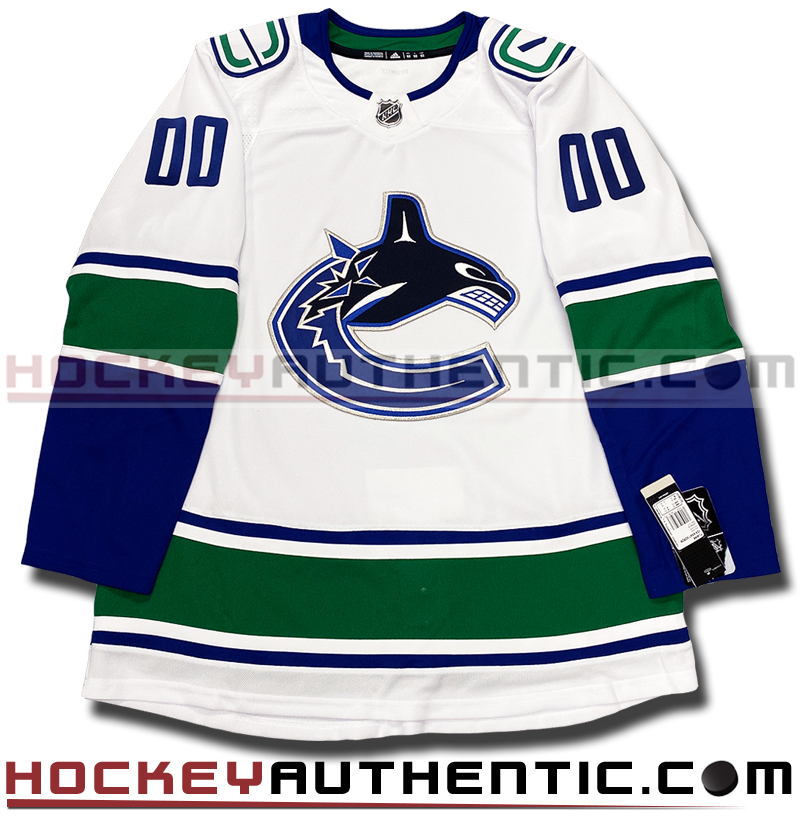 ANY NAME AND NUMBER VANCOUVER CANUCKS AUTHENTIC ADIDAS NHL JERSEY CUS