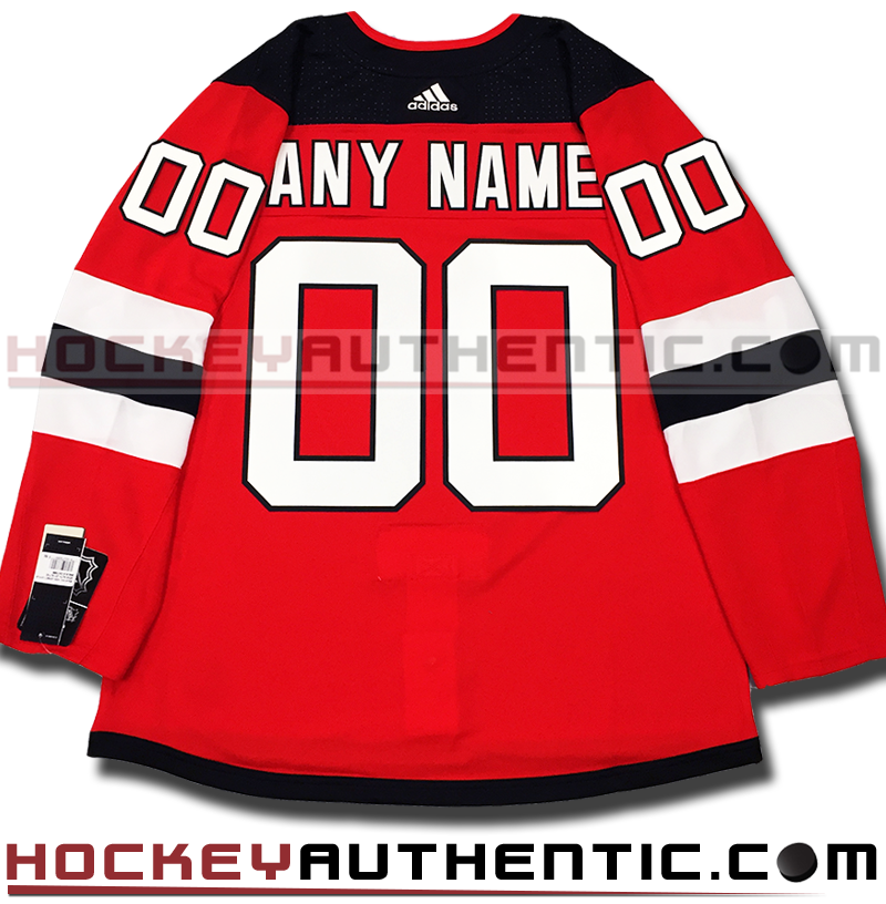 ANY NAME AND NUMBER NEW JERSEY DEVILS AUTHENTIC PRO ADIDAS NHL JERSEY - Hockey Authentic