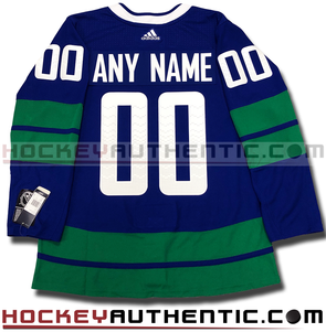 ANY NAME AND NUMBER VANCOUVER CANUCKS THIRD HERITAGE AUTHENTIC PRO ADIDAS NHL JERSEY - Hockey Authentic