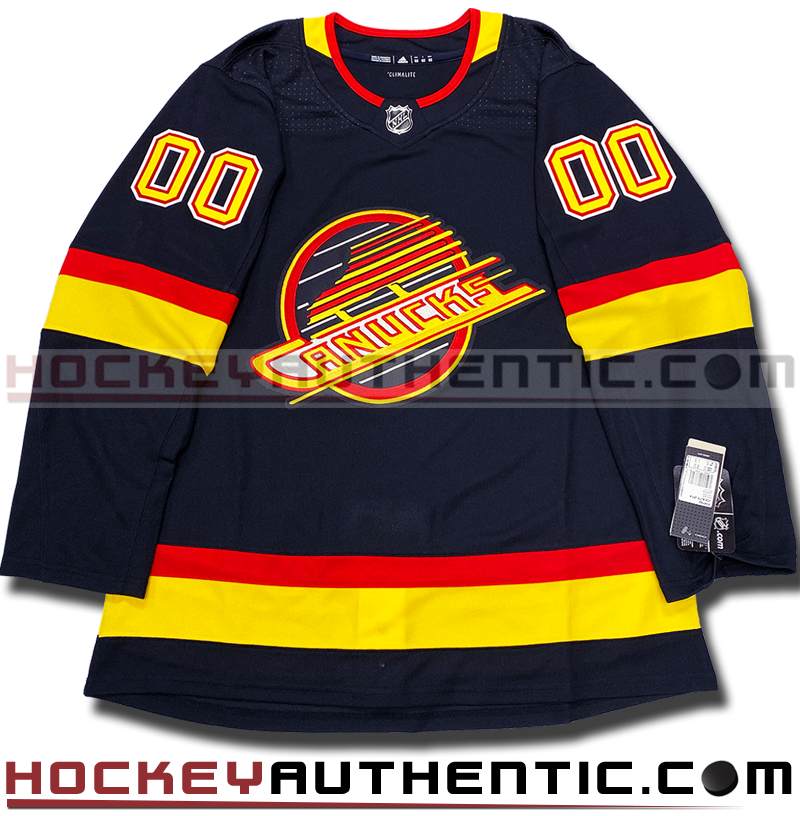 Adidas Vancouver Canucks Black 2019/20 Flying Skate Authentic Jersey