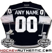 ANY NAME AND NUMBER LOS ANGELES KINGS 2014 STANLEY CUP FINALS PREMIER REEBOK NHL JERSEY - Hockey Authentic