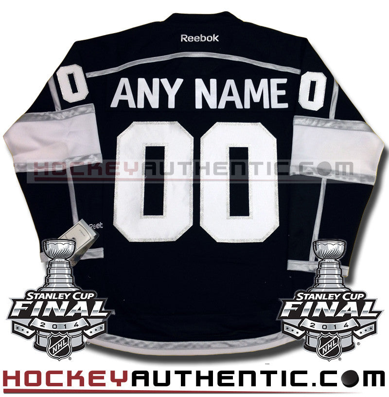 ANY NAME AND NUMBER LOS ANGELES KINGS 2014 STANLEY CUP FINALS PREMIER REEBOK NHL JERSEY