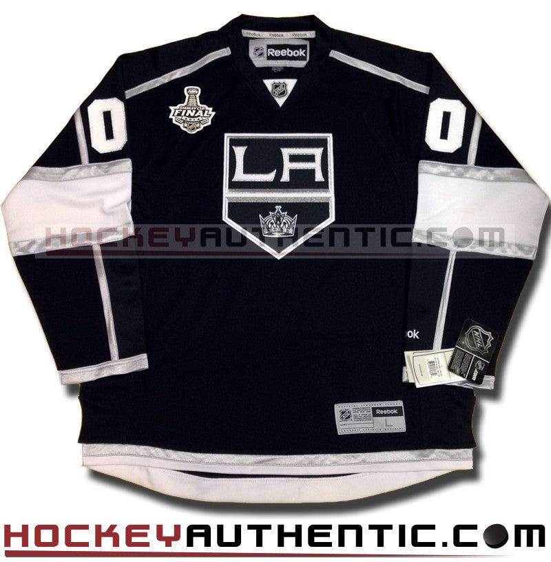 ANY NAME AND NUMBER LOS ANGELES KINGS 2014 STANLEY CUP FINALS PREMIER REEBOK NHL JERSEY - Hockey Authentic