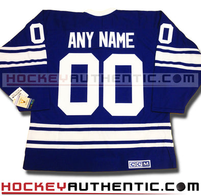 ANY NAME AND NUMBER TORONTO MAPLE LEAFS CCM VINTAGE 1967 REPLICA NHL JERSEY - Hockey Authentic