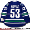 ANY NAME AND NUMBER VANCOUVER CANUCKS THIRD PREMIER REEBOK NHL JERSEY