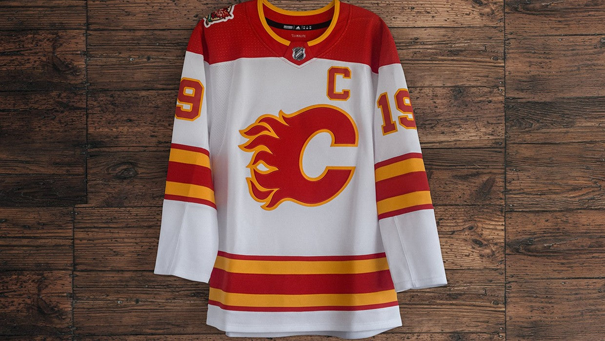Andrew Mangiapane Autographed Calgary Flames Adidas Jersey