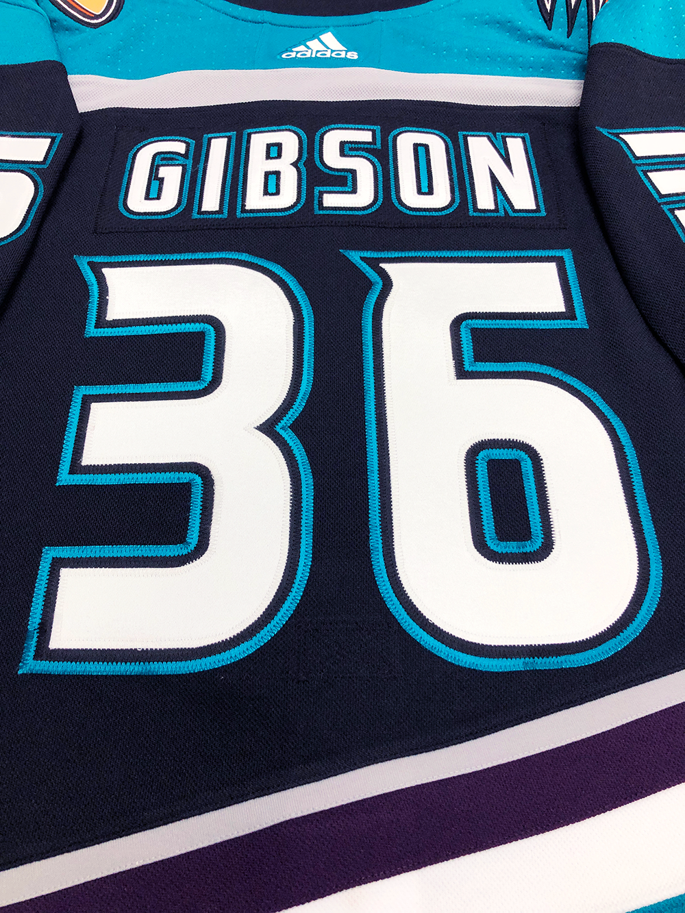 ANY NAME AND NUMBER ANAHEIM DUCKS THIRD ALTERNATE AUTHENTIC PRO ADIDAS