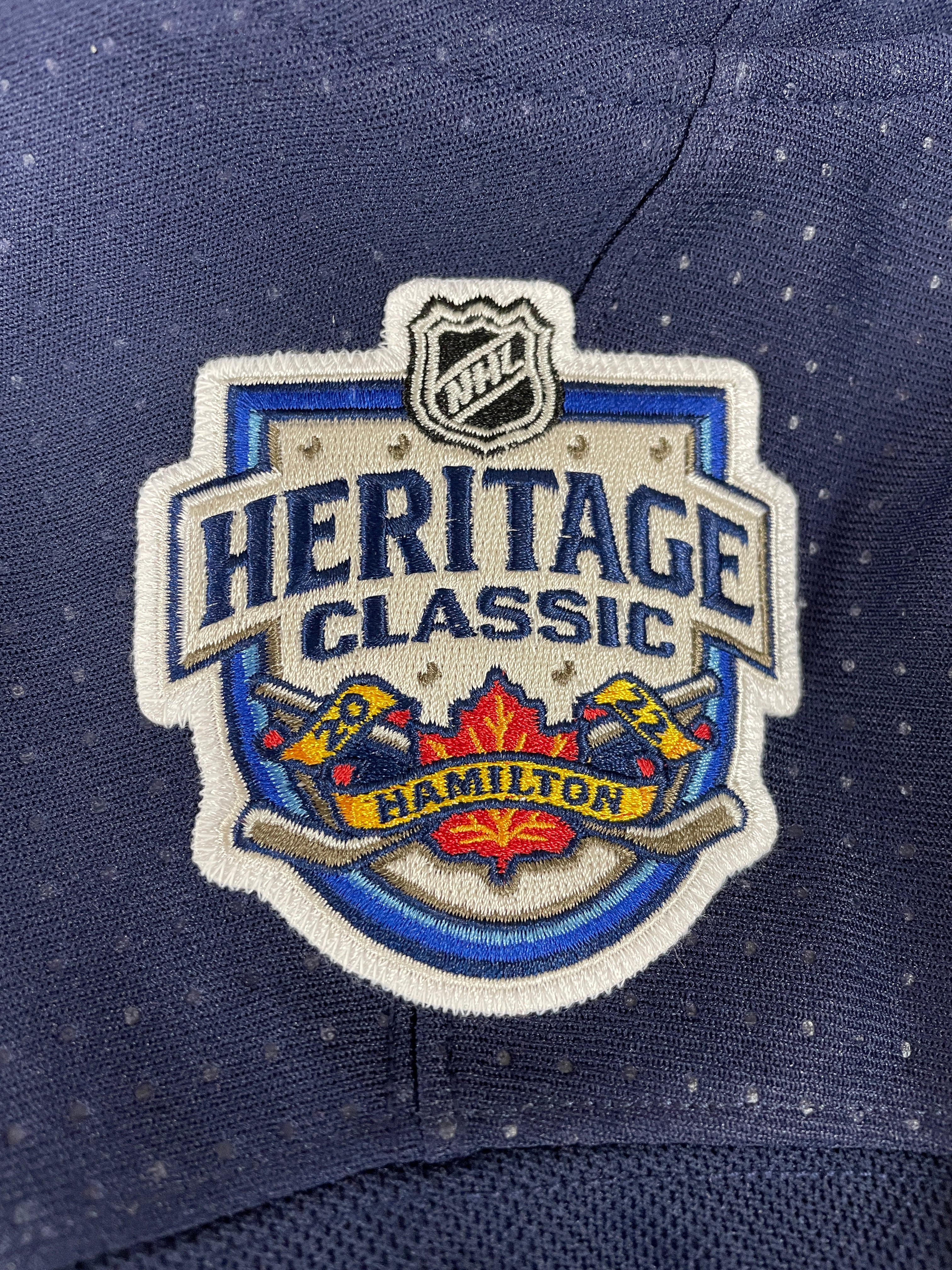 Men's Toronto Maple Leafs vs. Buffalo Sabres adidas Heathered Gray 2022 NHL  Heritage Classic Event Logo Amplifier T-Shirt