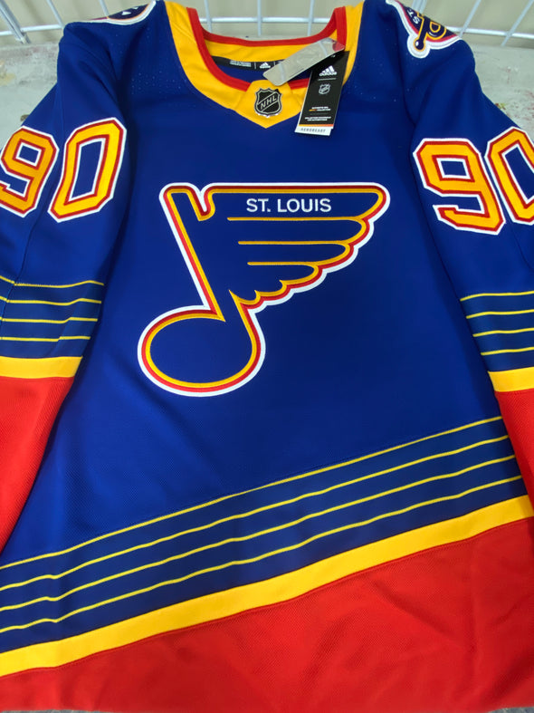 ANY NAME AND NUMBER ST. LOUIS BLUES RETRO AUTHENTIC ADIDAS NHL JERSEY (AEROREADY MODEL)